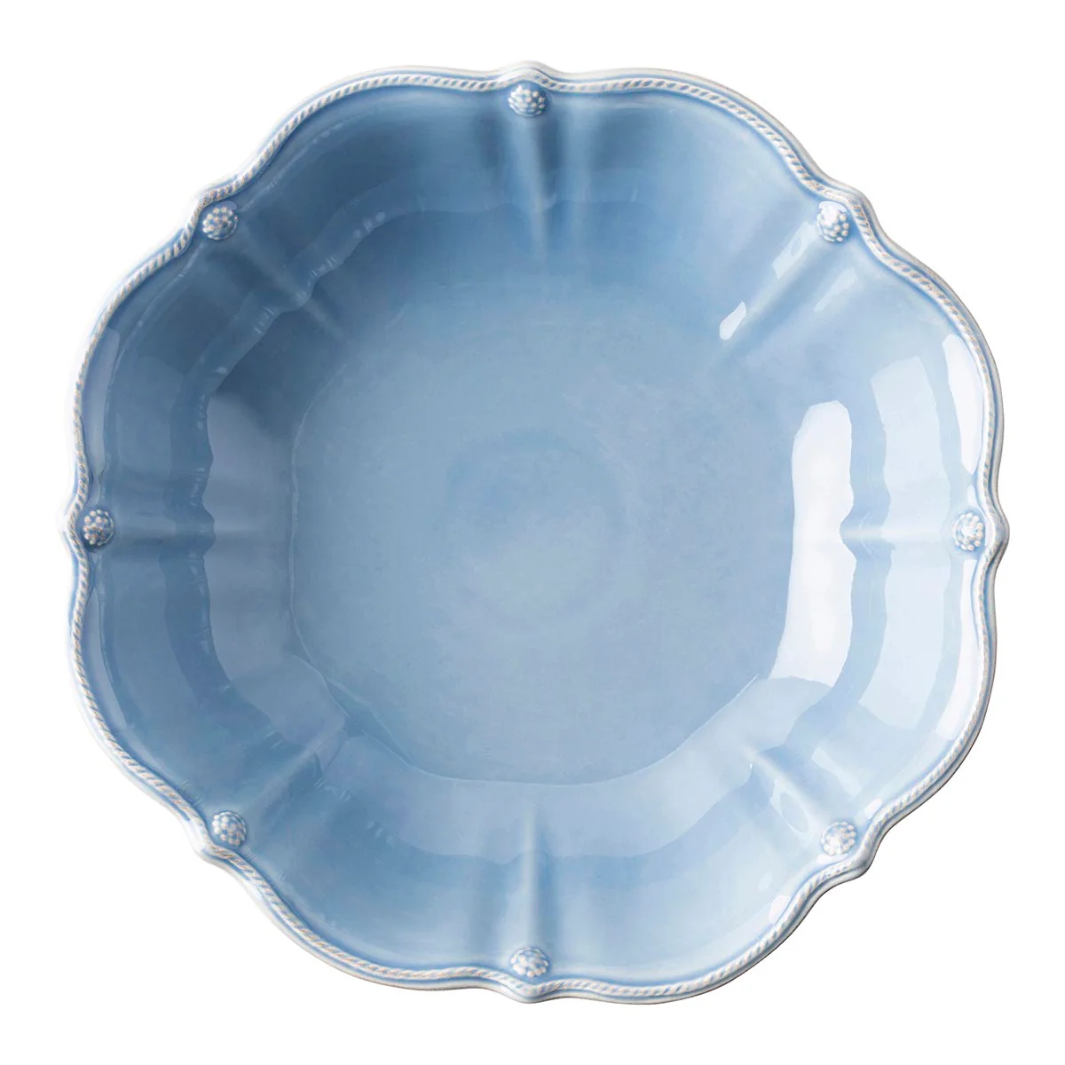 Berry & Thread 13" Serving Bowl - Chambray - Image 3