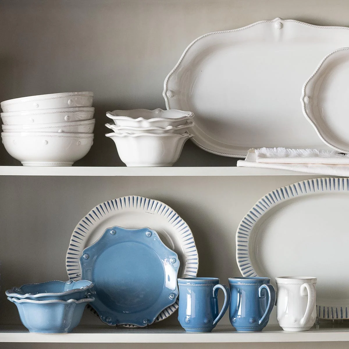 Berry & Thread Flared Mug - Chambray - Image 3