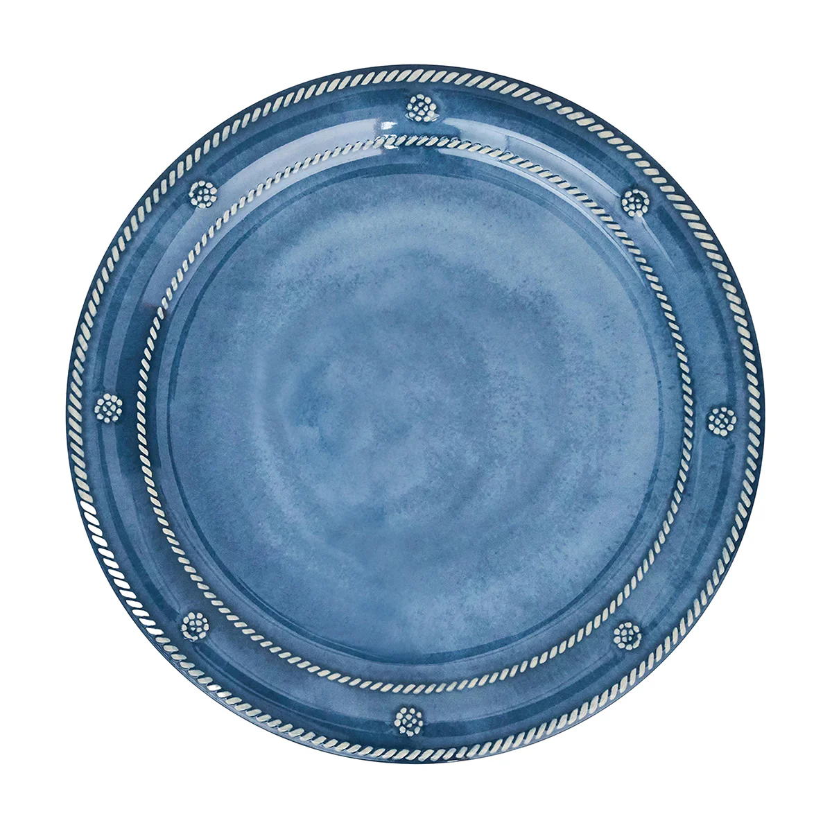 Berry & Thread Melamine Dinner Plate Set/4 - Ocean - Image 3