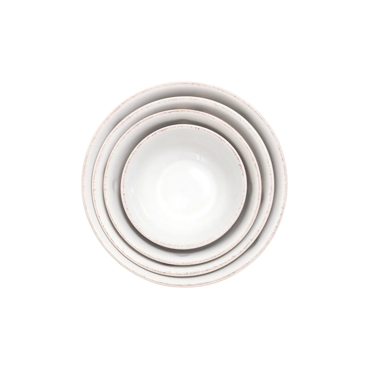 Berry & Thread Nesting Prep Bowl Set/4pc - Whitewash - Image 7