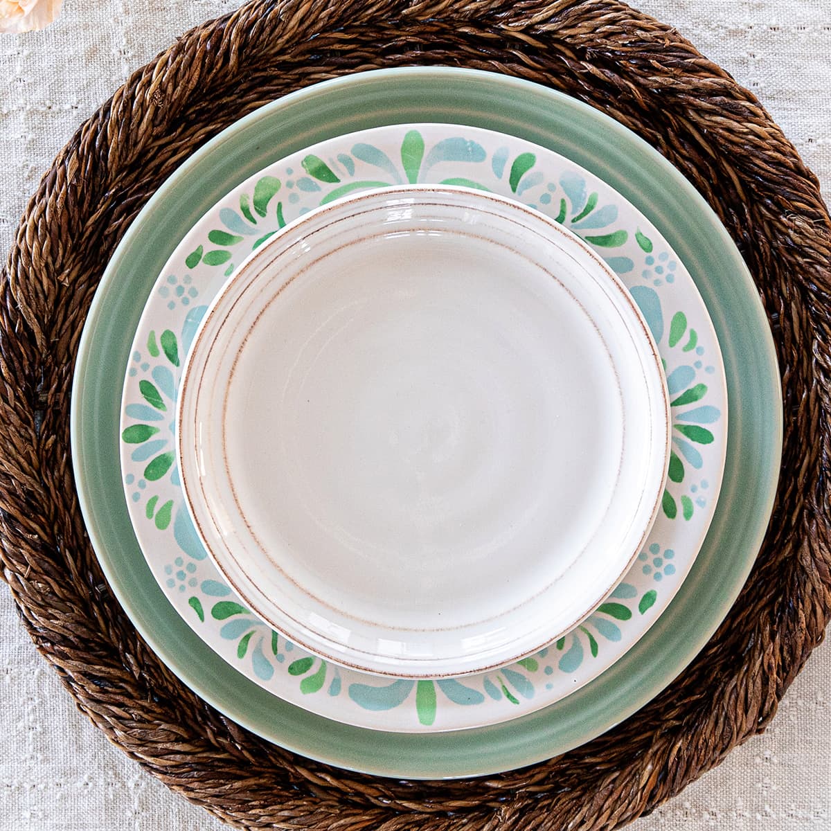 Bilbao 5pc Place Setting - Whitewash - Image 9