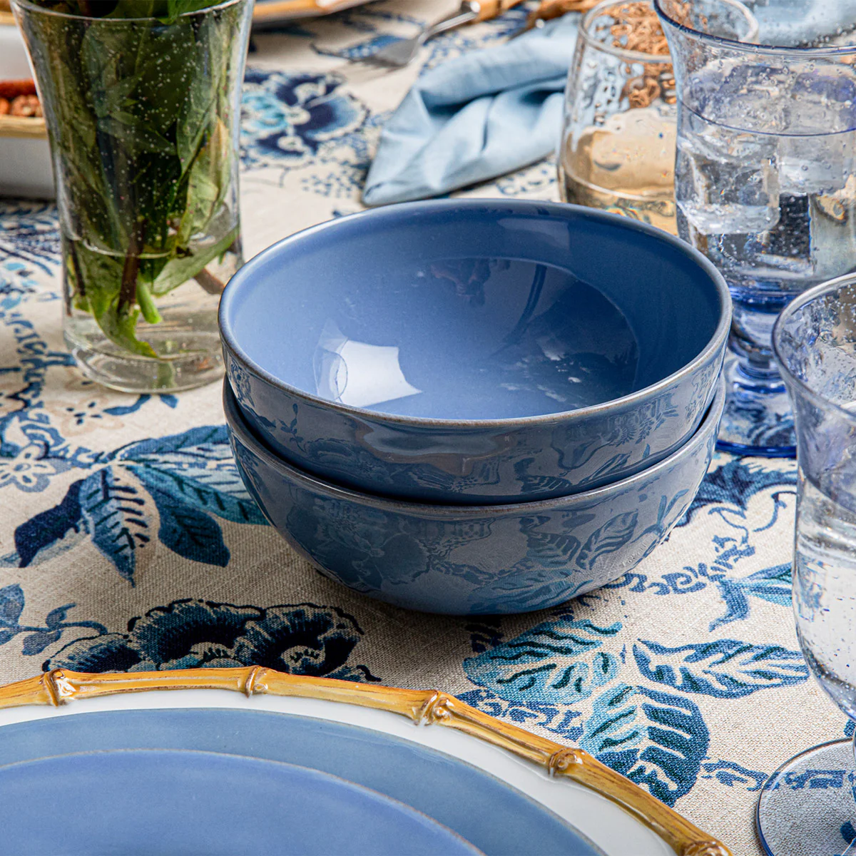 Puro Cereal/Ice Cream Bowl - Chambray - Image 3