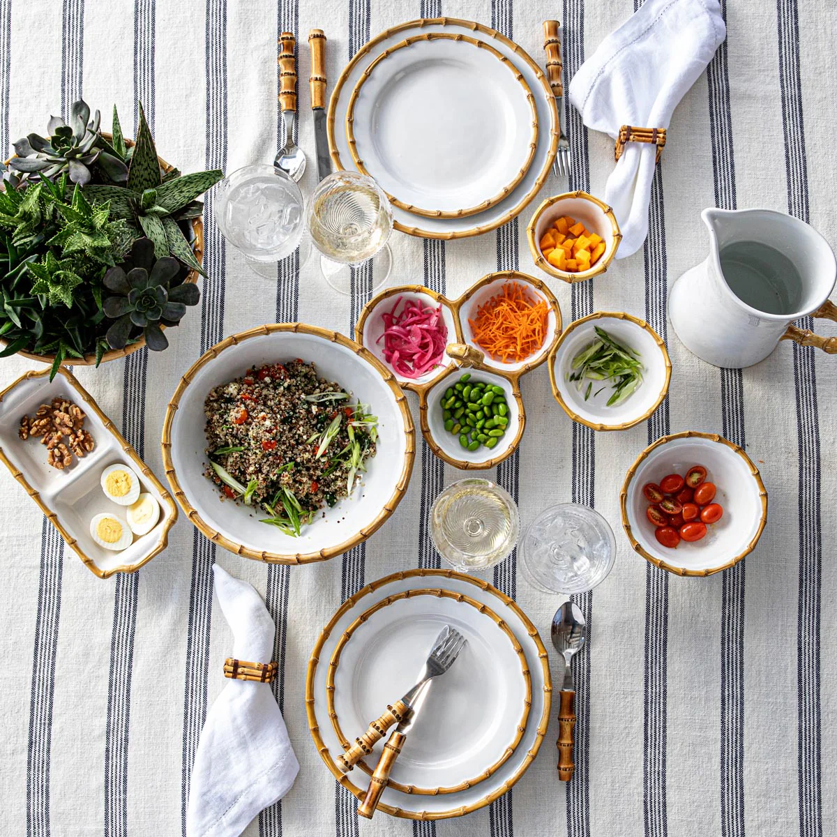 Bamboo Cereal/Ice Cream Bowl - Natural - Image 5