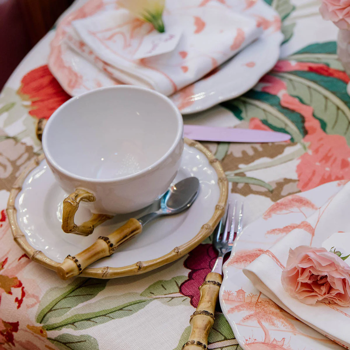 Bamboo Saucer - Natural - Image 3