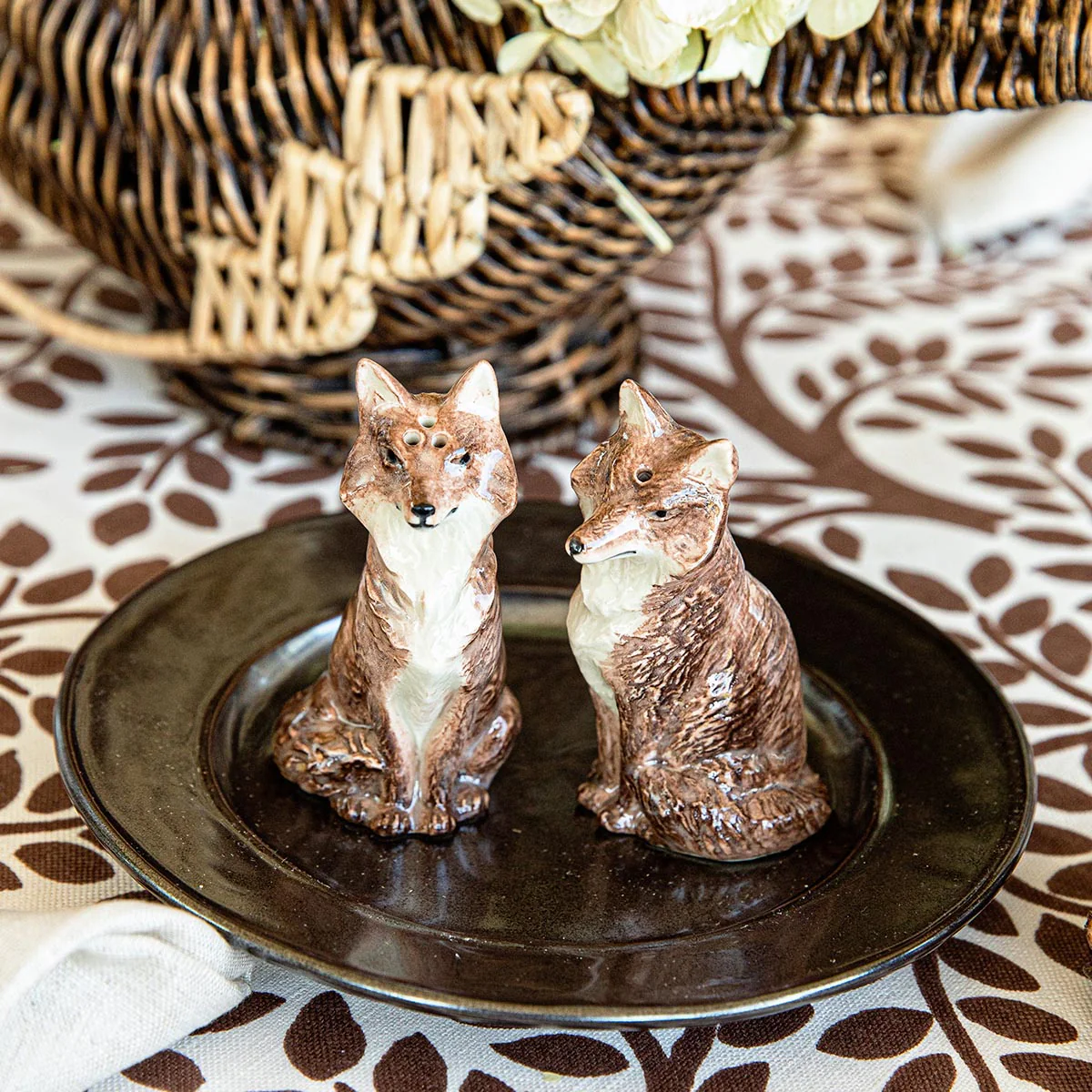 Clever Creatures Fox Salt and Pepper Set/2pc - Image 4