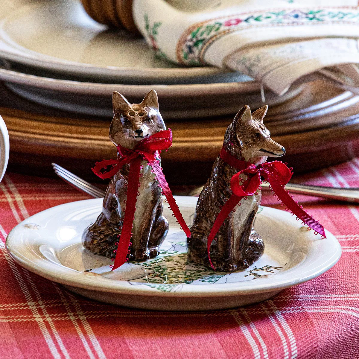 Clever Creatures Fox Salt and Pepper Set/2pc - Image 5