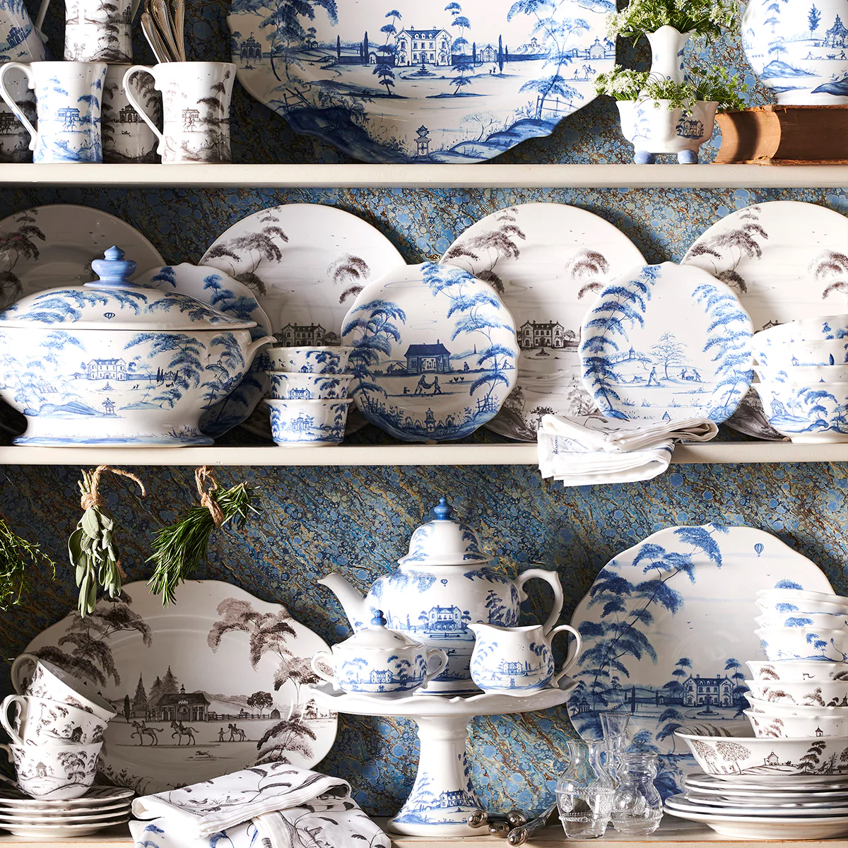 Country Estate Ramekin - Delft Blue - Image 5