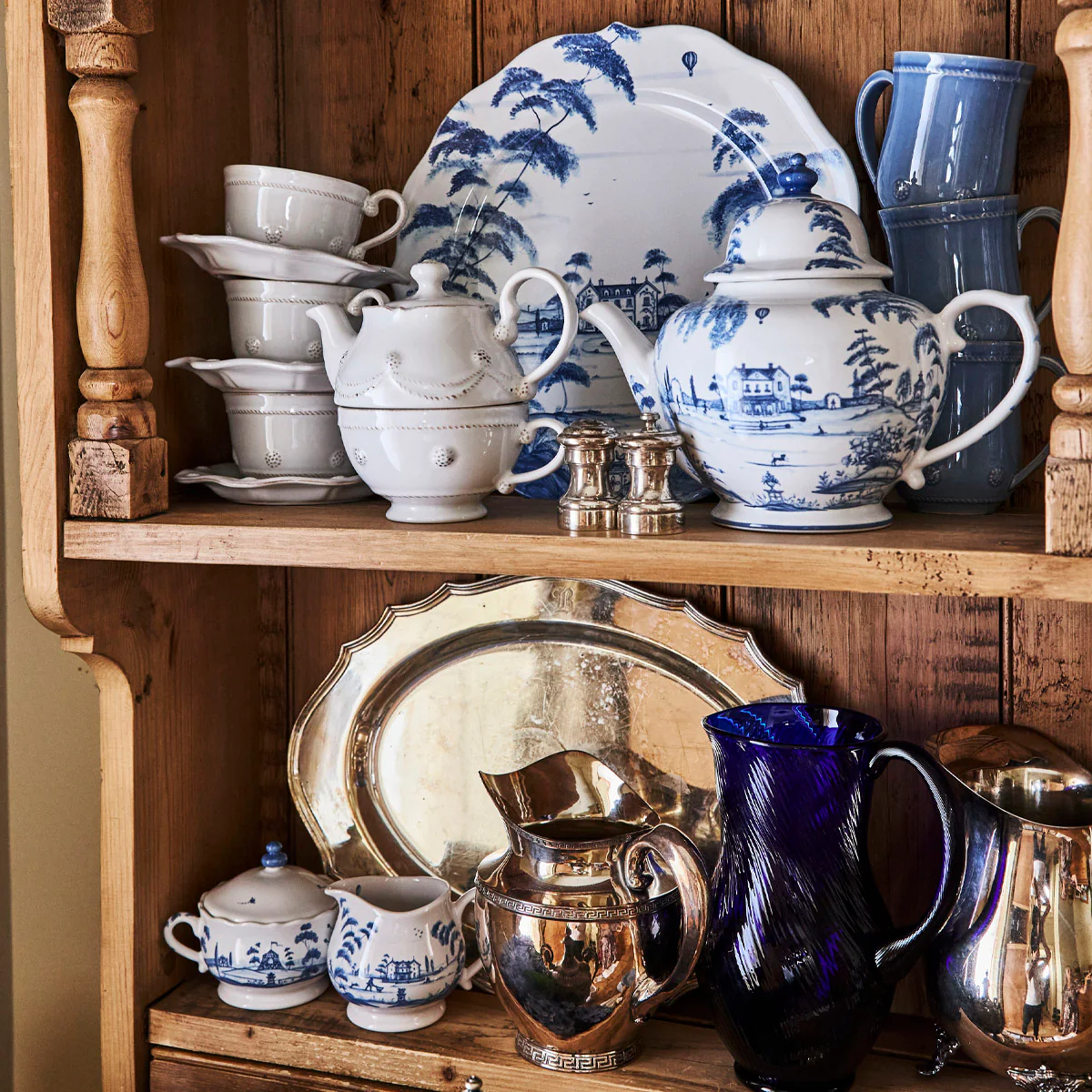 Country Estate Teapot - Delft Blue - Image 4