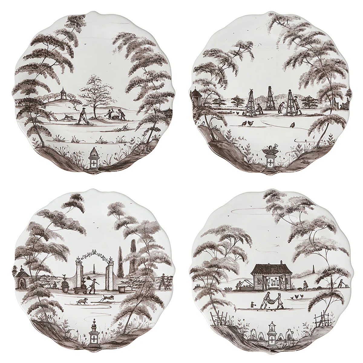 Country Estate Party Plate Assorted Set/4 - Image 6