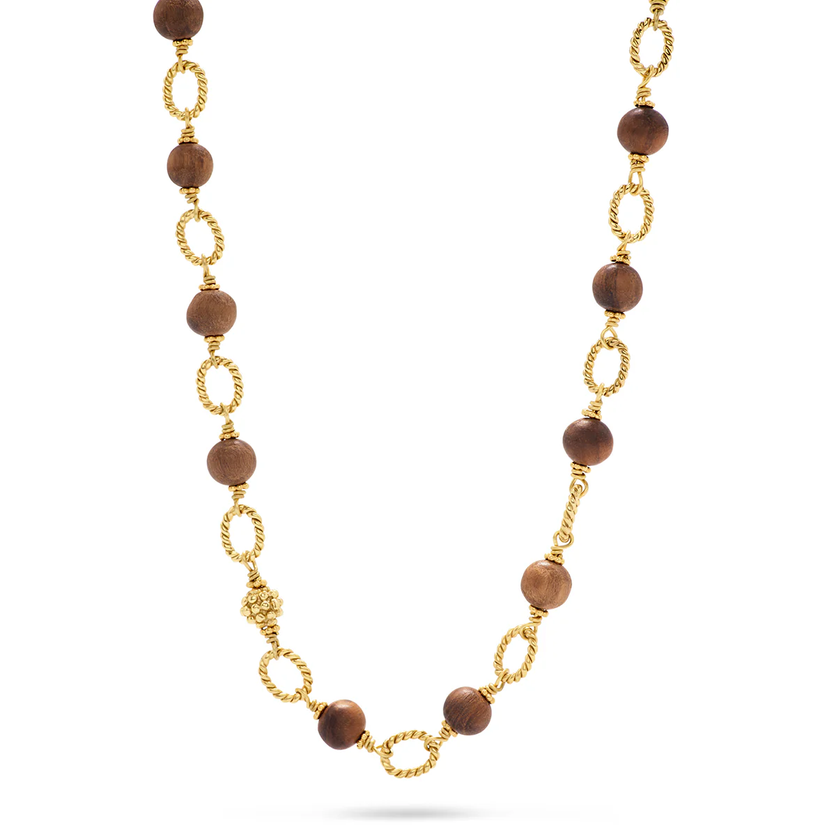 Earth Goddess Chain, 24'' - Teak - Image 6