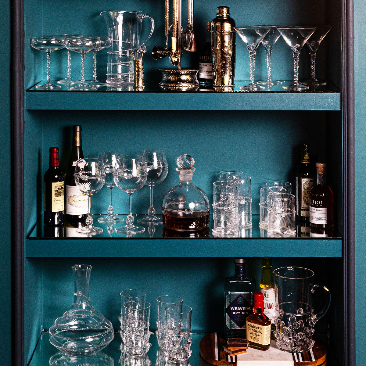 Florence Glass Pitcher and Highball Set/3pc - Image 3