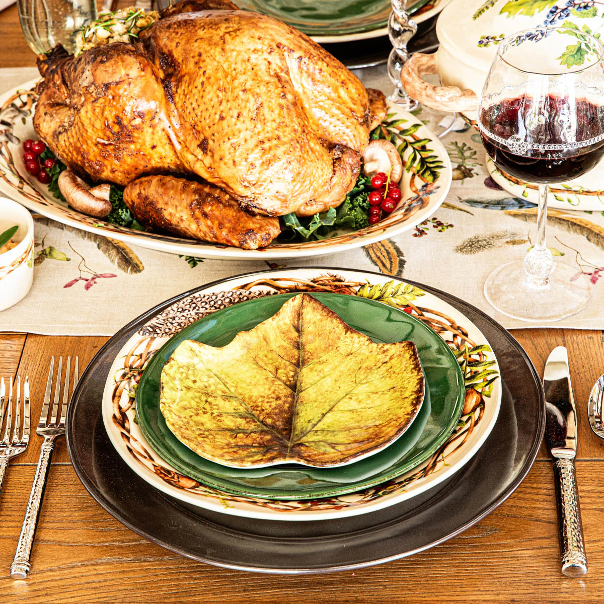 Forest Walk Leaf Plate Assorted Set/4 - Image 5