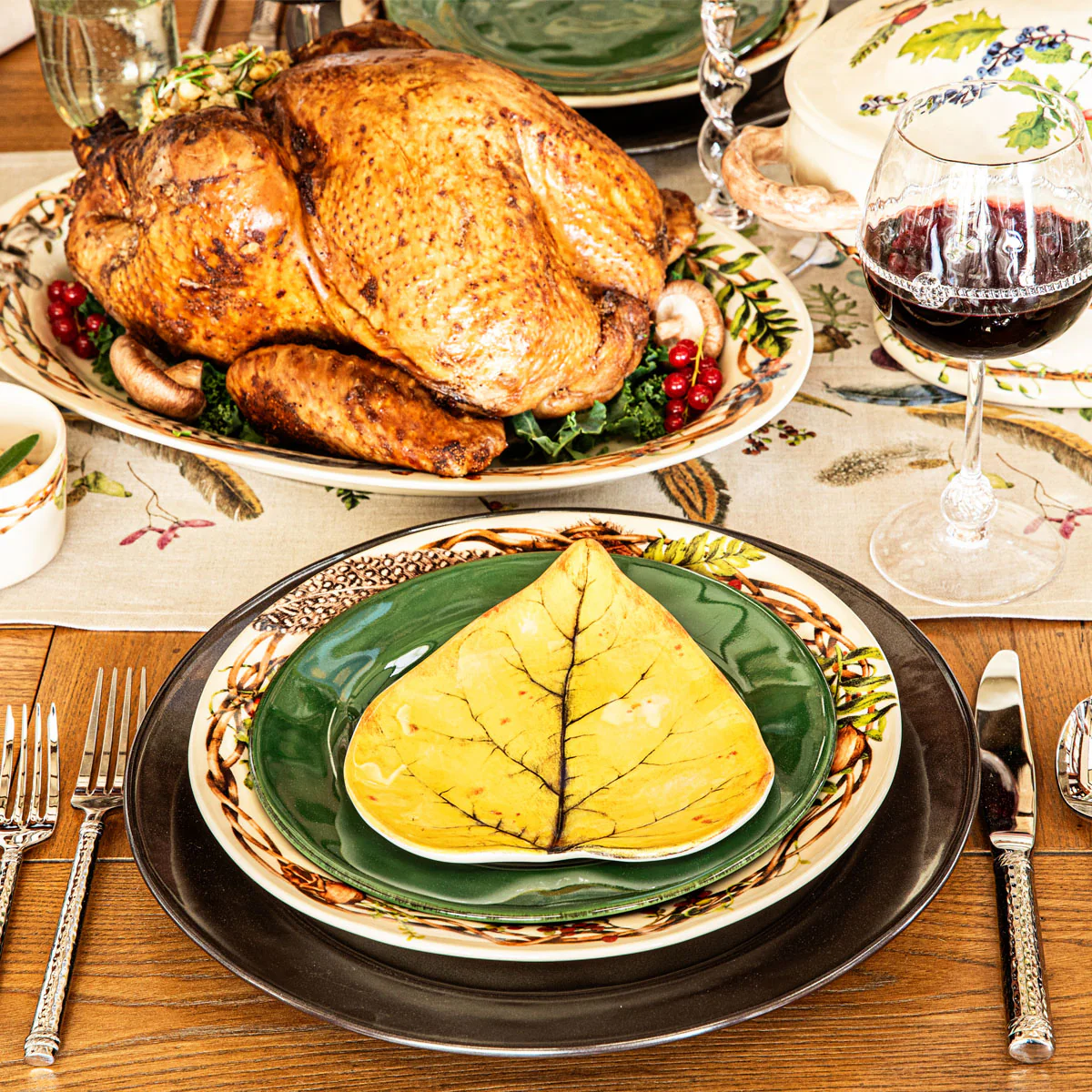 Forest Walk Leaf Plate Assorted Set/4 - Image 6