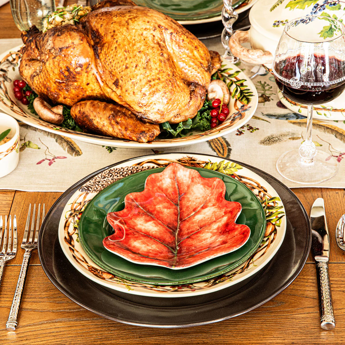 Forest Walk Leaf Plate Assorted Set/4 - Image 7