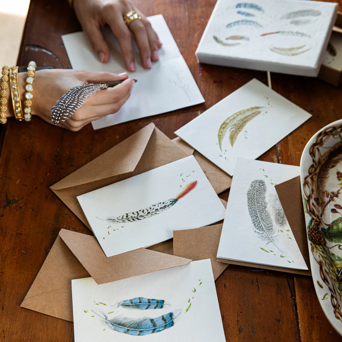 Forest Walk Note Card Assorted Set/6 - Image 4