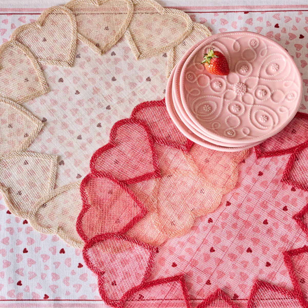 Heart Placemat - Natural - Image 3