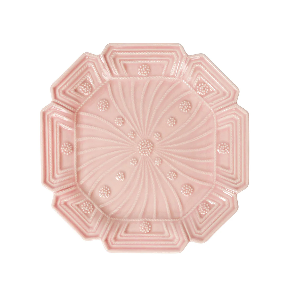 Jardins du Monde Dessert/Salad Plate Assorted Set/4 - Blush - Image 7