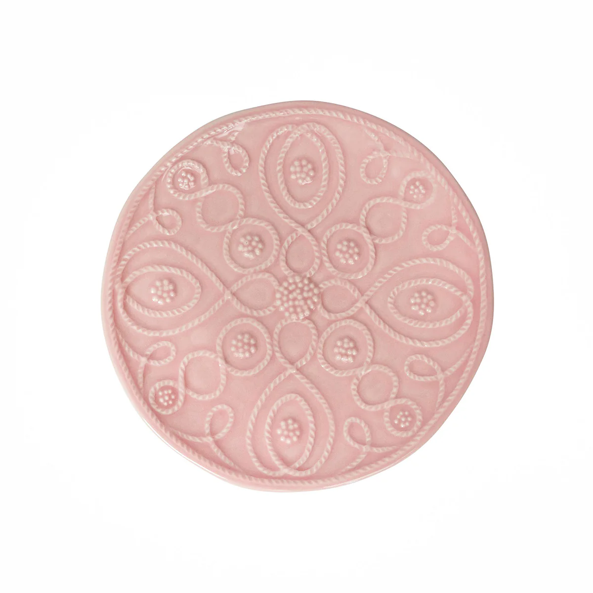 Jardins du Monde Side/Cocktail Plate Assorted Set/4 - Blush - Image 10