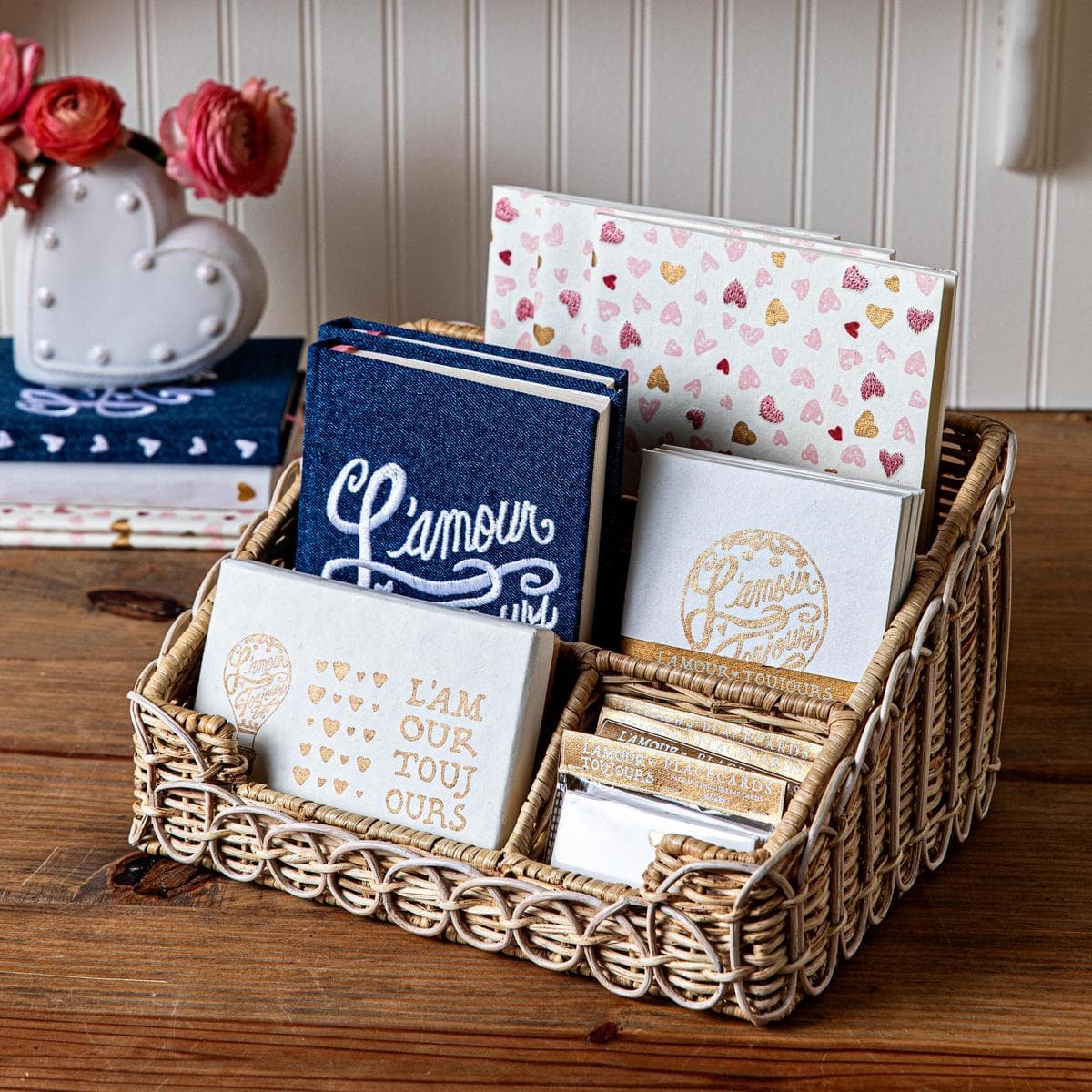 L'Amour Toujours Journal Assorted Set/3 - Gold - Image 4