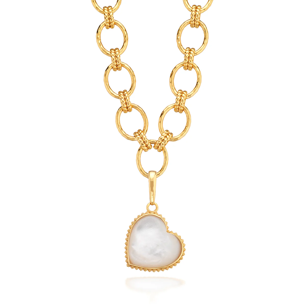 Love Gem Charm/Pendant - Pearl White - Image 3