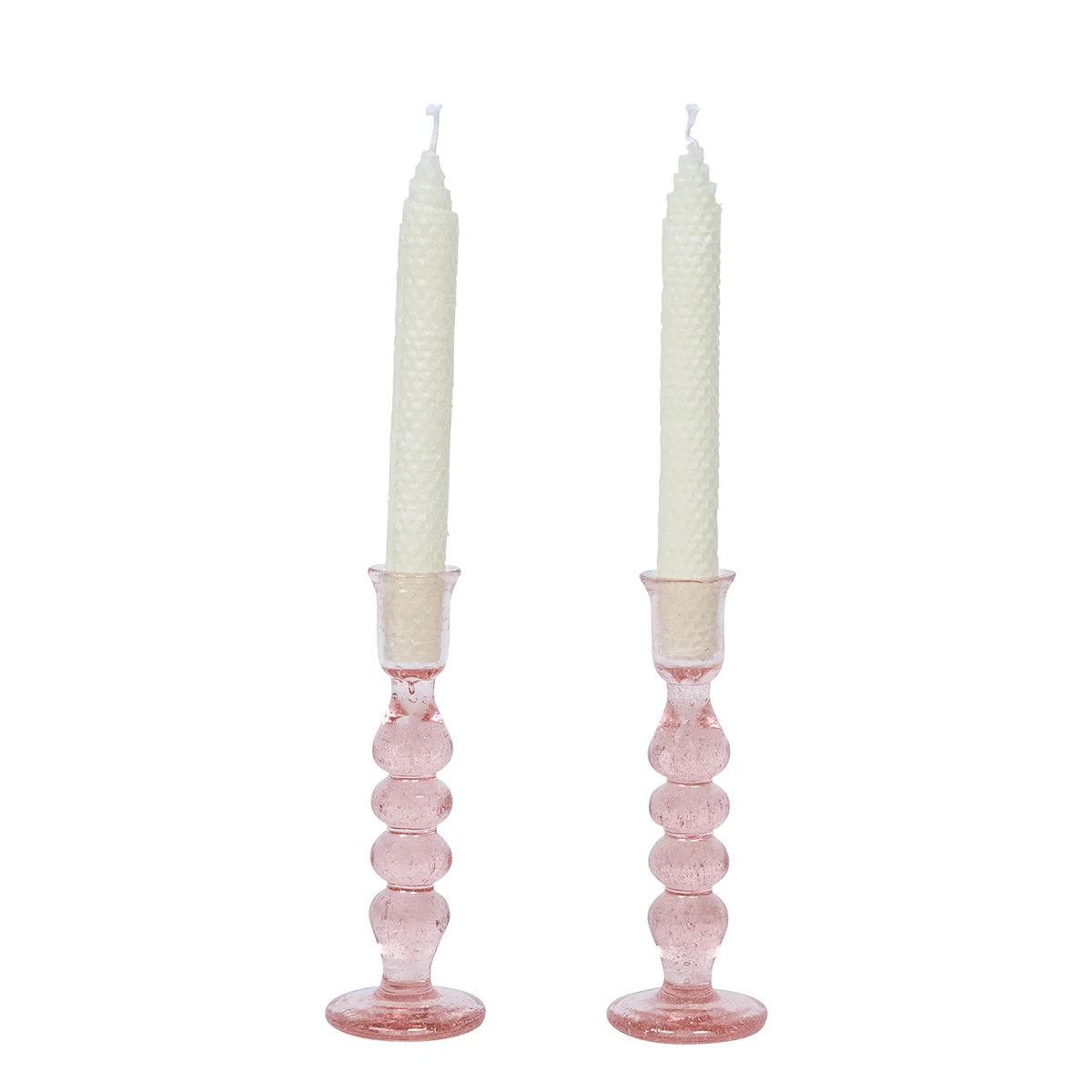 Provence 7" Candlestick Set/2 - Blush - Image 3