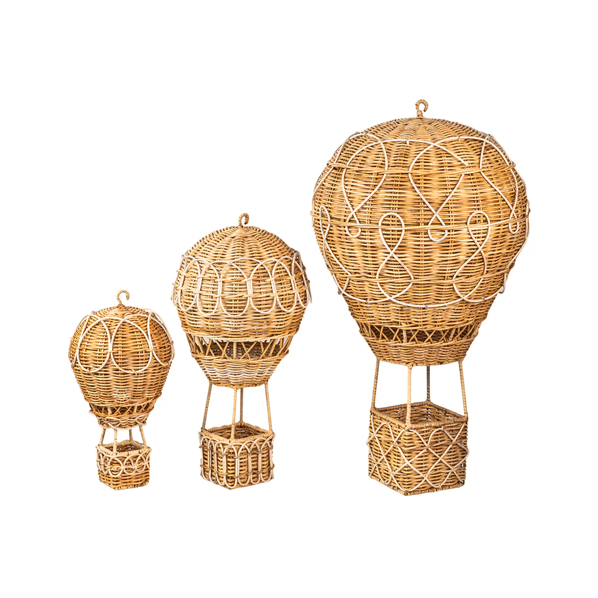 Provence Rattan 27" Hot Air Balloon - Image 5