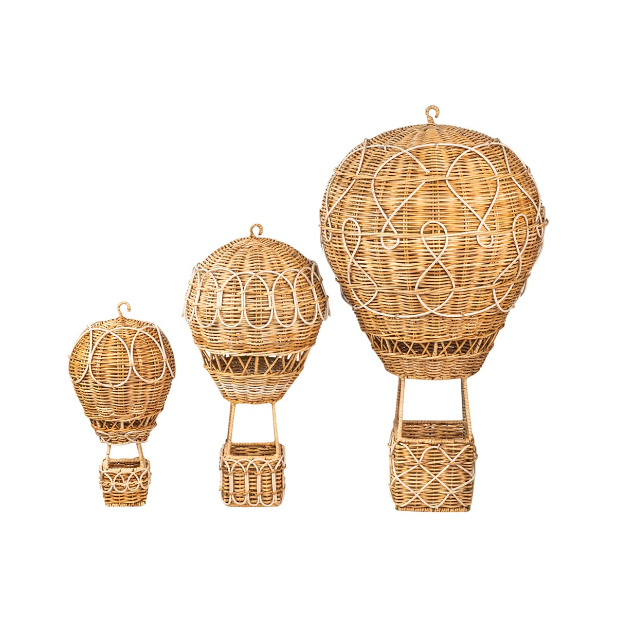 Provence Rattan 20" Hot Air Balloon - Image 8