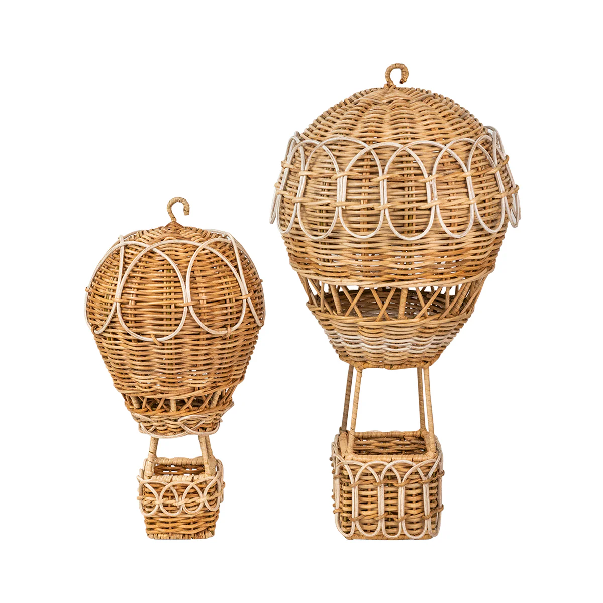 Provence Rattan 14" Hot Air Balloon - Image 3