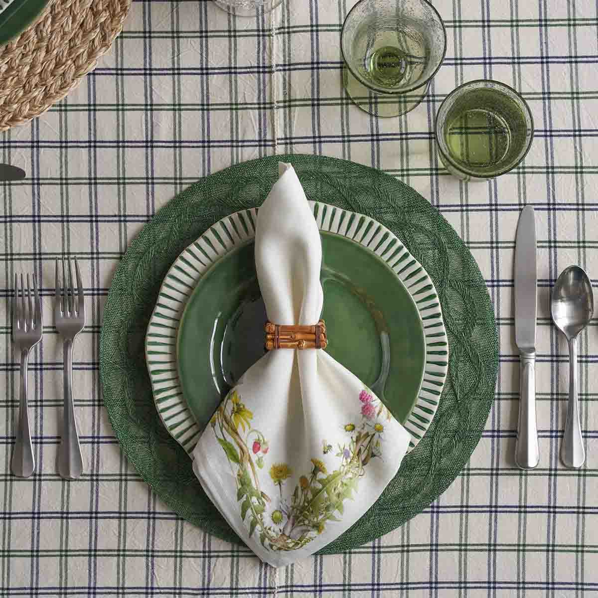 Tuileries Garden Placemat - Basil - Image 4